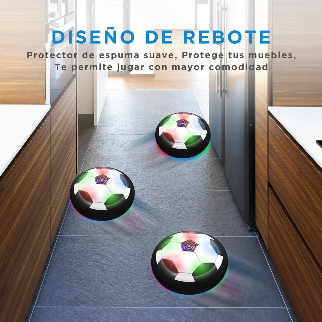 Pelota Plana De Fútbol Flotante Led