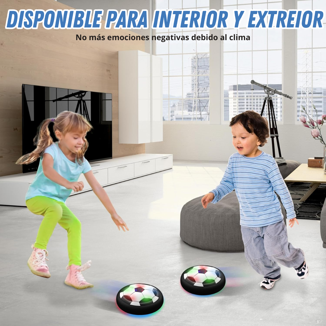 Pelota Plana De Fútbol Flotante Led